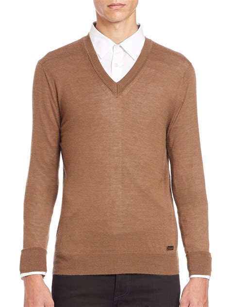 burberry tan sweater|burberry sweater for men.